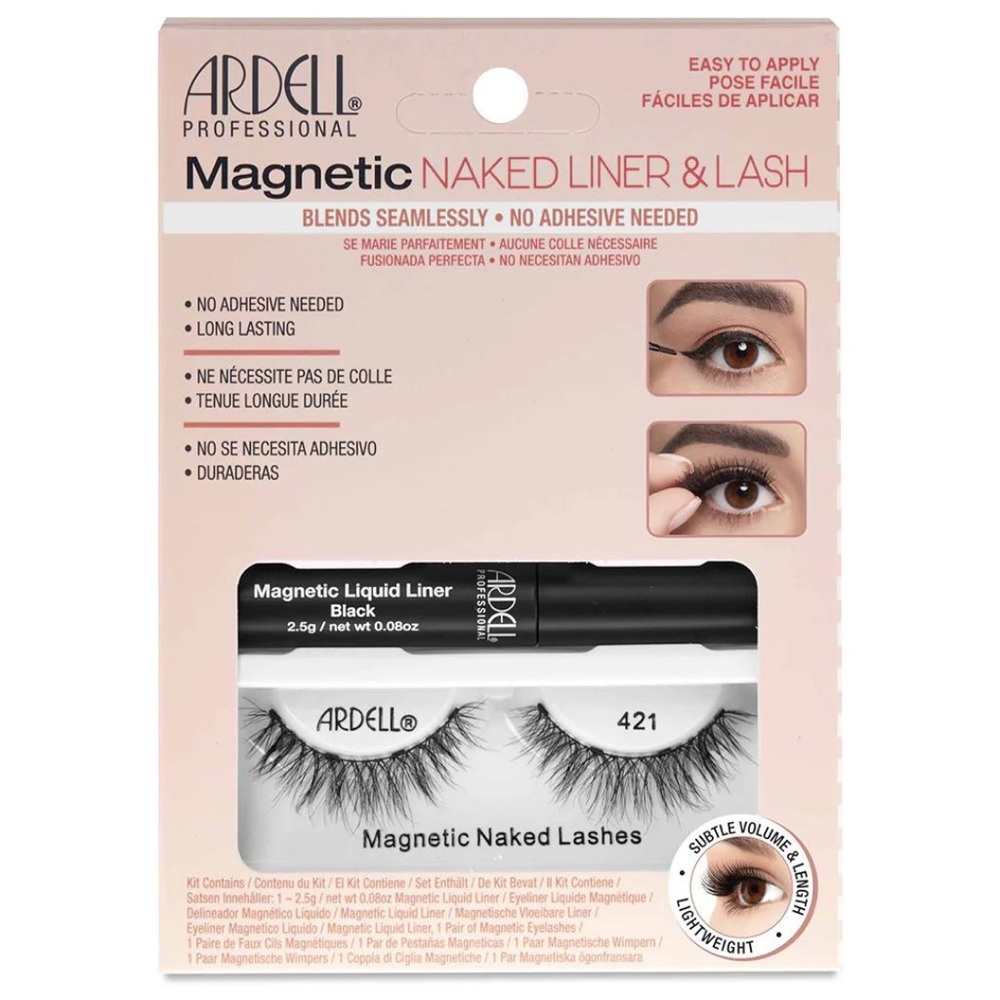 Ardell Professional Magnetic Naked Liner & Lash Kit – Black | 0.08 oz. | NIB